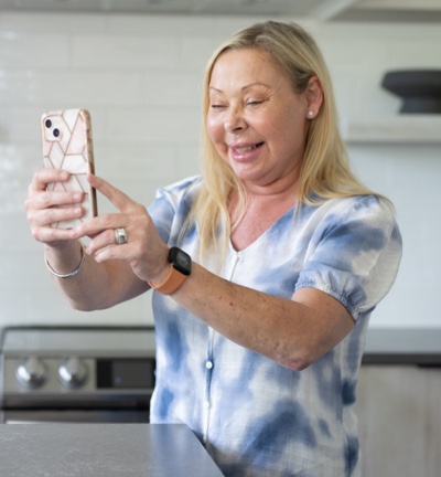 Diane* a développé un vif intérêt pour la sensibilisation à la MG